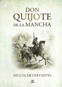 Vista portada Don Quijote de Miguel de Cervantes